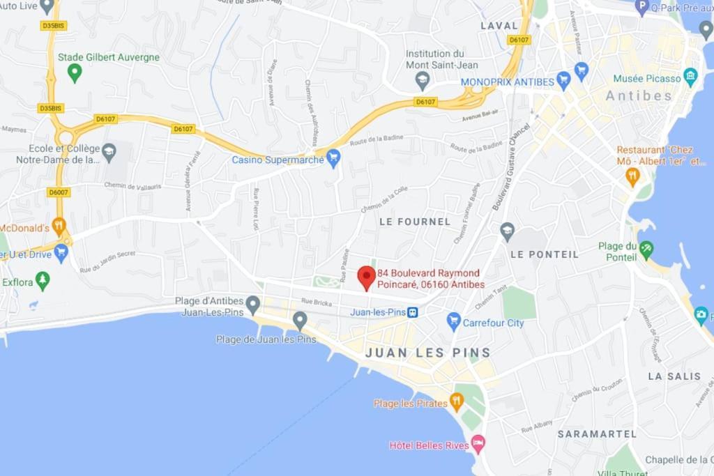 Le Sylvaplana Juan Les Pins Terrasse 30m2 Apartment Antibes